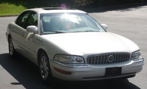 Gorgeous 2003 buick park avenue ultra luxury sedan fully loaded pearl white