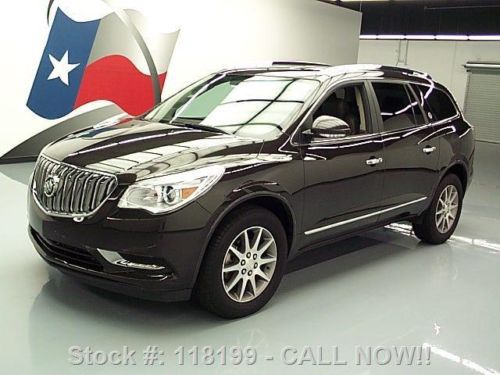 2014 buick enclave leather heated seats rear cam 19k mi texas direct auto