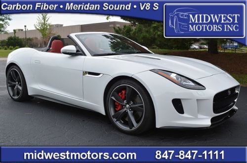 2014 jaguar f type v8 s orig msrp $105,170 loaded superb  performance pack 15