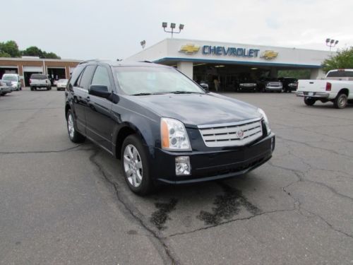 2006 cadillac srx automatic sport utility sunroof leather carfax certified suv