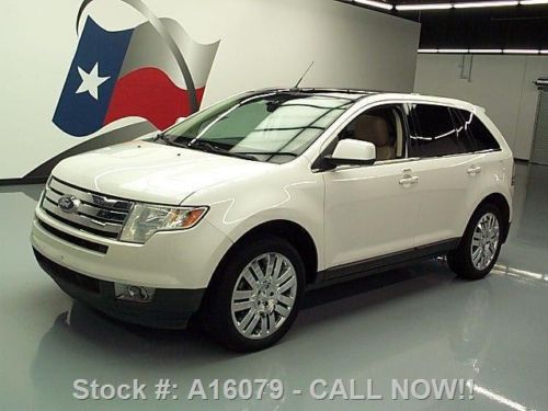 2010 ford edge ltd pano sunroof nav dual dvd 20&#039;s 46k texas direct auto