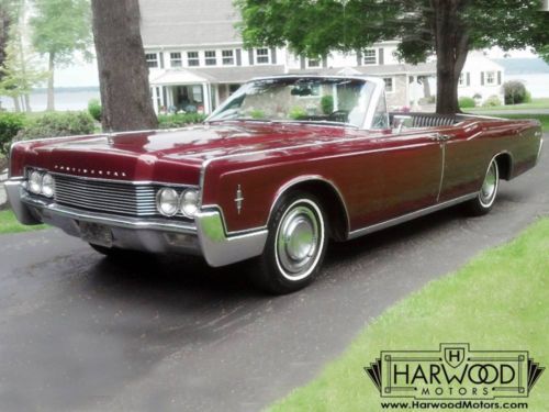 1966 lincoln continental convertible