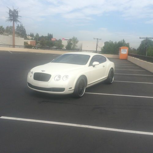 2006 bentley continental gt coupe 2-door 6.0l