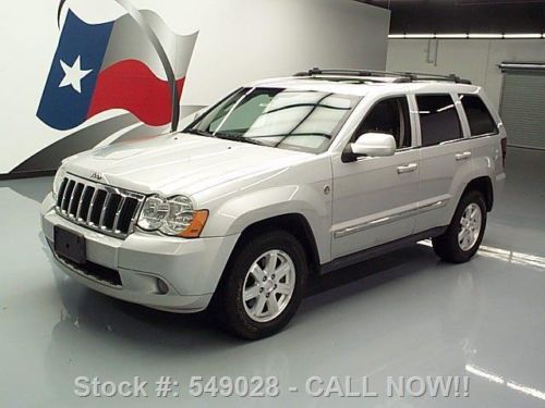 2009 jeep grand cherokee ltd 4x4 sunroof navigation 40k texas direct auto