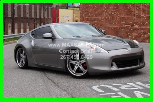 2009 nissan 370z fairlady z navigation sports vehicle carbon fiber hood 1 owner