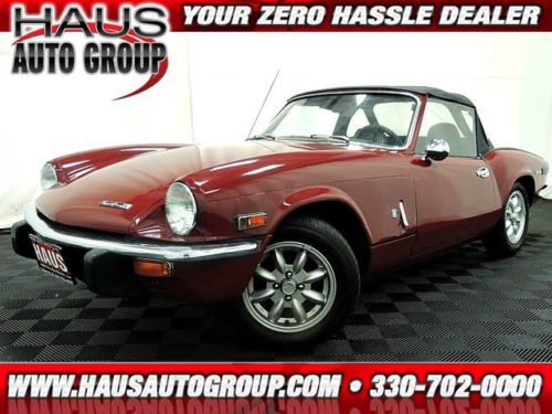 1972 triumph spitfire iv spit fire 4 convertible with 4-speed manual only 59k!!
