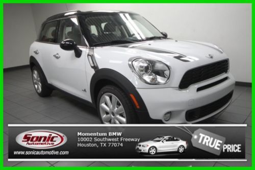 2014 cooper s new turbo 1.6l i4 16v all-wheel drive suv premium