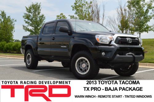 2013 toyota tacoma tx pro baja - limited edition - warn winch - 1 owner - clean