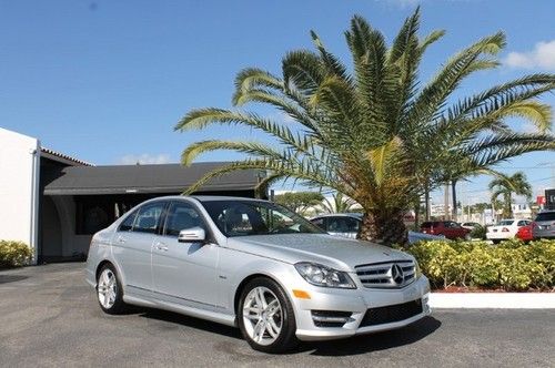 2012 mercedes c250 navigation! sport pkg! showroom condition! fl