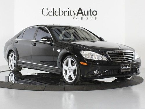 2007 mercedes benz s550 blk/blk sport pkg nav sunroof climate seats s 550