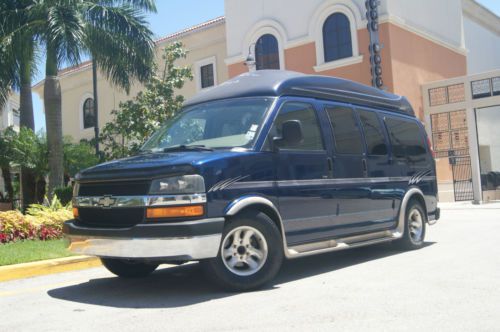 2003 chevrolet express 1500  chevrolet express conversion - regency van tv dvd