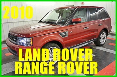 2010 land rover range rover sport hse one owner! 4wd! 60+ photos! must see!