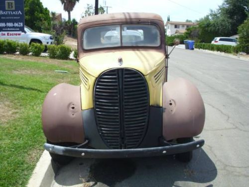 1938 ford pickup model 81c has 1950 flathead v8 100hp