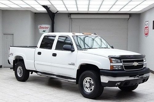 2007 chevy 2500hd diesel 4x4 lt3 heated leather bose crew cab