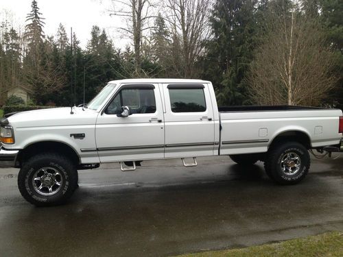 Ford: f-350 xlt crewcab diesel 4x4