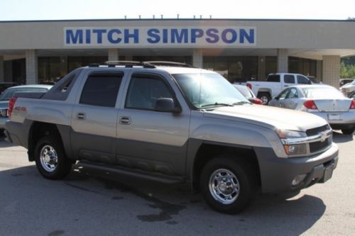 2002 chevrolet avalanche 2500 4x4 rare 3/4 ton clean carfax 8100 engine strong!!