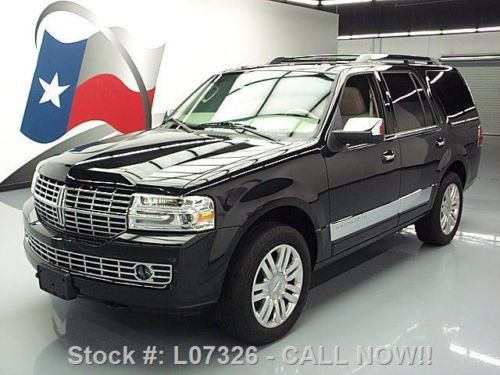 2012 lincoln navigator sunroof nav rear cam dvd 25k mi texas direct auto