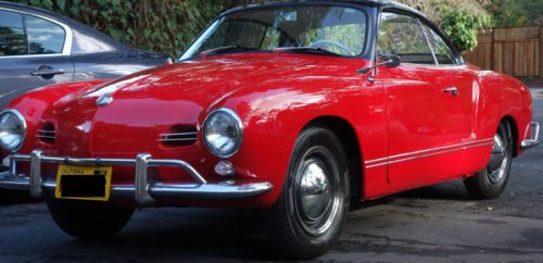 Classic 1958 volkswagen karman ghia &#034;lowlight&#034;