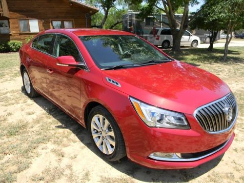 2014 buick lacrosse hybrid (crystal red) 10k miles