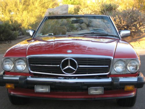 1988 mercedes-benz 560sl base convertible 2-door 5.6l