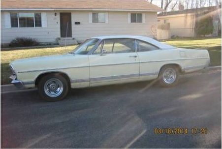 1967 ford galaxie 500 - two door hardtop