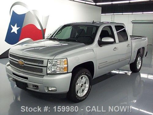 2013 chevy silverado lt crew z71 4x4 5.3l 6pass tow 31k texas direct auto