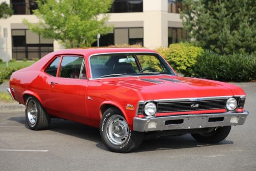 1971 chevy nova ss 350 4-speed, power disc brakes, power steering, bucket seats!