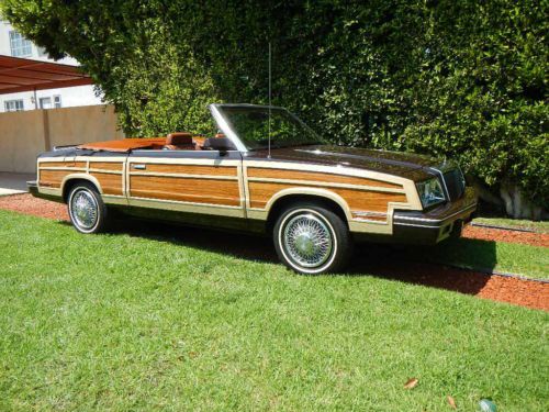 1983 chrysler lebaron convertible mark cross 1 of 1500 like new