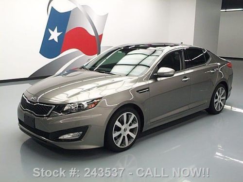 2013 kia optima sx t-gdi dual sunroof leather rear cam texas direct auto