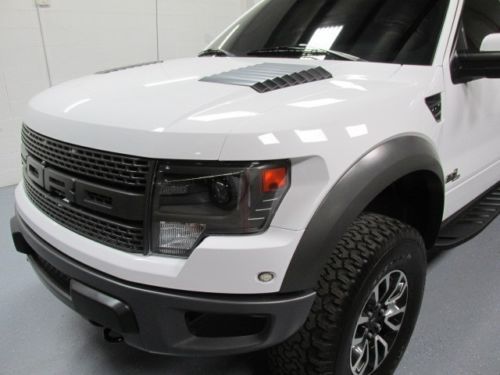 13 Ford F150 SVT Raptor White 4x4 Sony Audio Rear Parking Aid Bluetooth, image 3