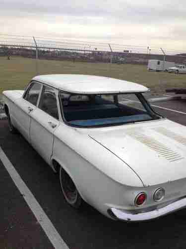 1960 CHEVROLET CORVAIR 700 FOUR-DOOR SEDAN CLASSIC PROJECT GOOD COMPLETE CAR, US $1,250.00, image 5
