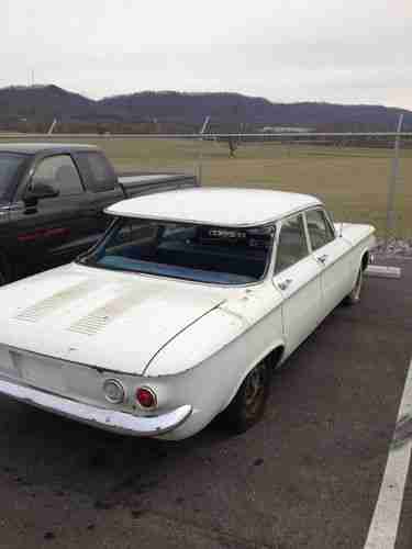 1960 CHEVROLET CORVAIR 700 FOUR-DOOR SEDAN CLASSIC PROJECT GOOD COMPLETE CAR, US $1,250.00, image 6