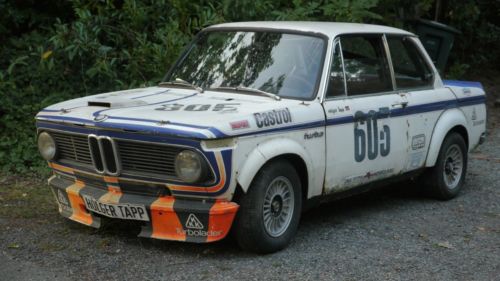 1969 bmw 2002ti turbo vintage race car / turbo tapp