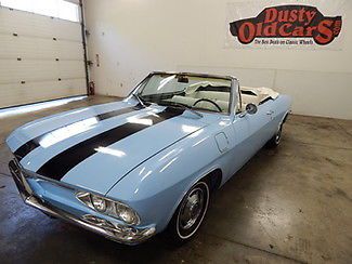 1966 blue runs drives interior very good 110hp monza!