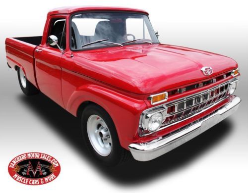 1966 ford pickup custom 428 4 speed restored show truck