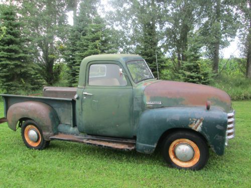 1950 chevy 1/2 ton shortbox 3100 1947 1948 1949 1951 1952 1953 rat rod 3600 gmc