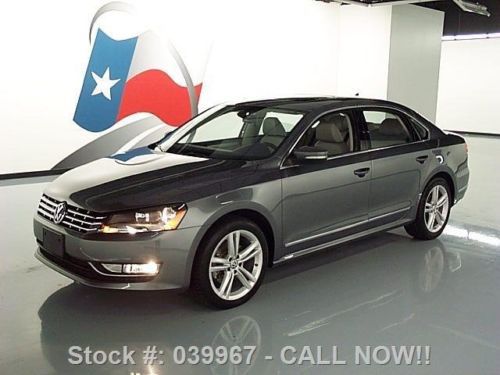 2013 volkswagen passat 4dr sdn 2.0l manual  tdi se