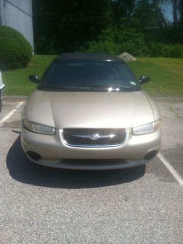 2000 chrysler sebring jx convertible 2-door 2.5l