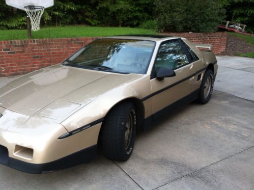 Partially restored fiero looks and drives nice.  recent paint and new engine.