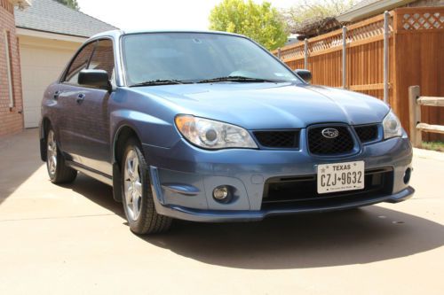 2007 subaru impreza 2.5i sedan 4-door 2.5l