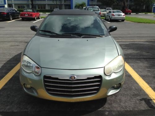 2005 chrysler sebring touring convertible 2-door 2.7l