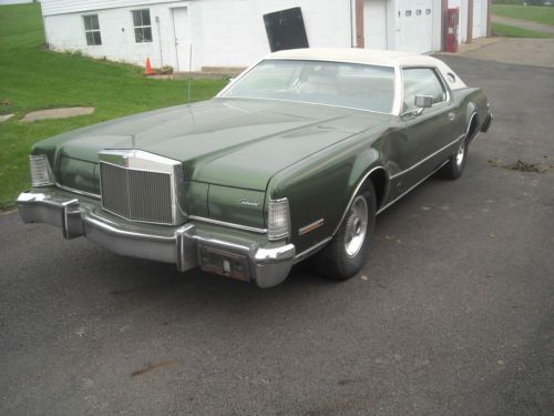 ,74 lincoln mark iv  no reserve