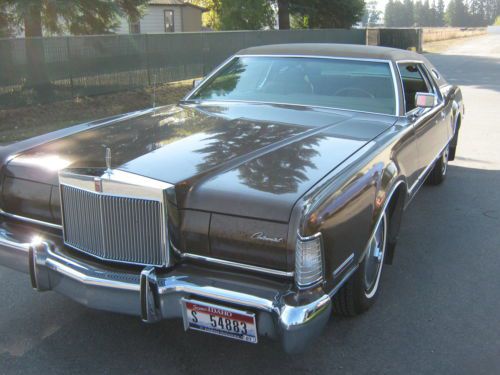 1972 lincoln mark 5, like new with only 63k