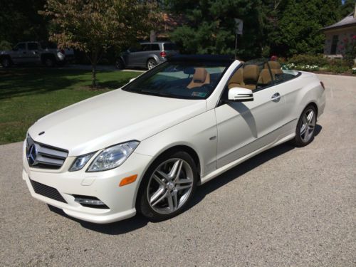 2012 mercedes-benz e550 base convertible 2-door 4.6l