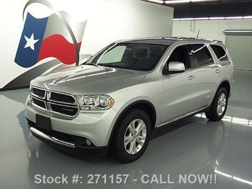 2012 dodge durango sxt 7pass third row alloy wheels 50k texas direct auto