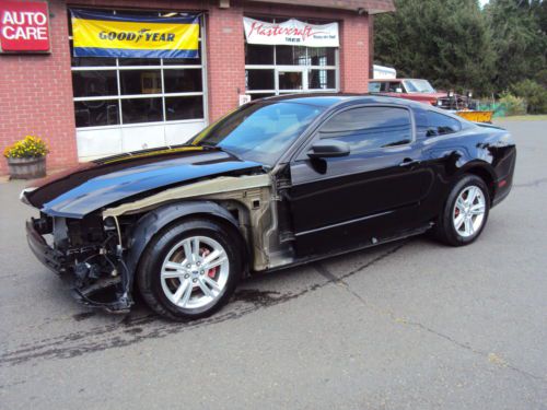 2010 mustang 6 spd 68k miles ezfixer rebuilder repairable runs &amp; drives