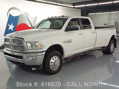 2013 ram 3500 hd laramie crew 4x4 diesel dually nav 59k texas direct auto