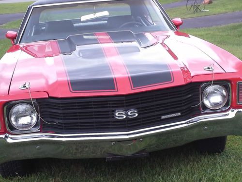 True ss chevelle big block