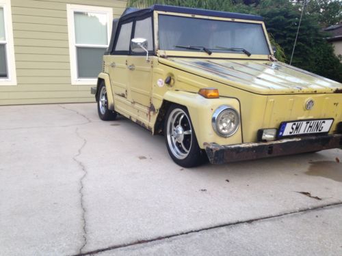 1973 volkswagen thing base 1.6l