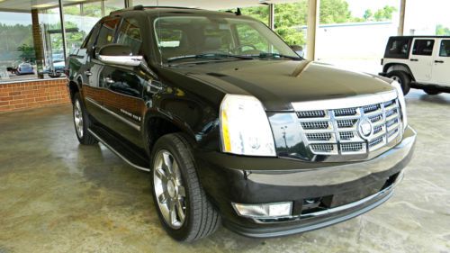 2008 cadillac escalade ext - 81k miles - black - loaded!